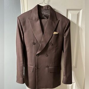 Brown chocolate suit